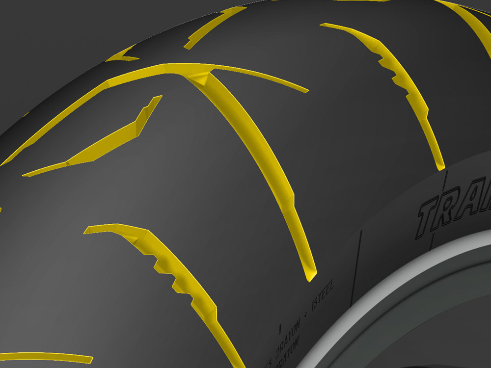 Γράφημα τεχνολογίας Dunlop Trailmax Meridian DFF