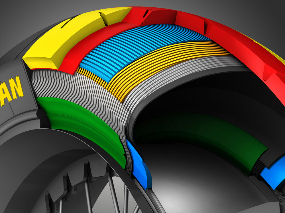 Dunlop Trailmax Meridian RPC technology graphic