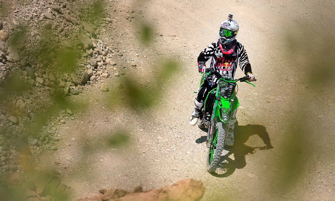 Le Dunlop Geomax MX71 en action
