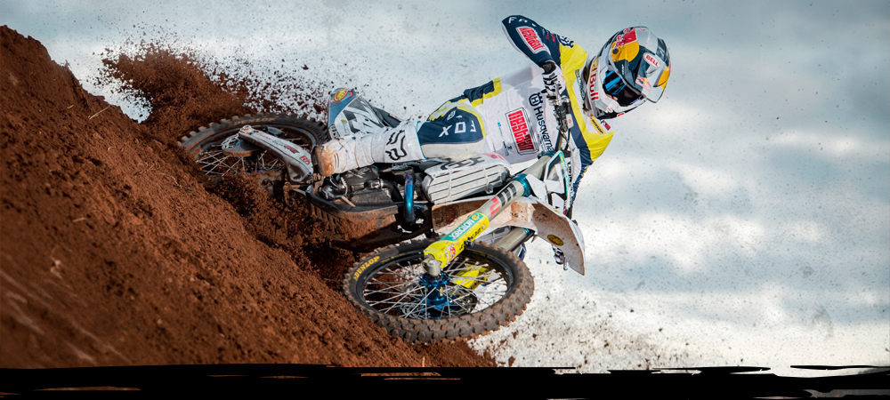 MXGP Romain Febvre guida pneumatici Dunlop Geomax MX33