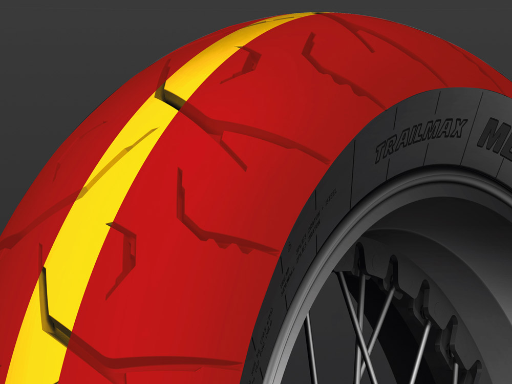 Grafica della tecnologia Dunlop Trailmax Meridian MT