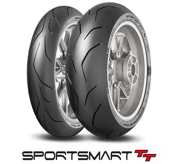 Packshot e logo Dunlop SportSmart TT