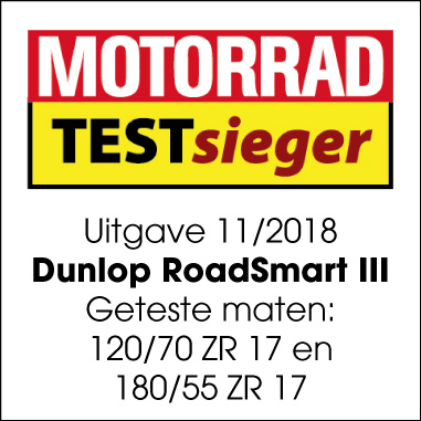 RoadSmart III Motorrad-testlogo