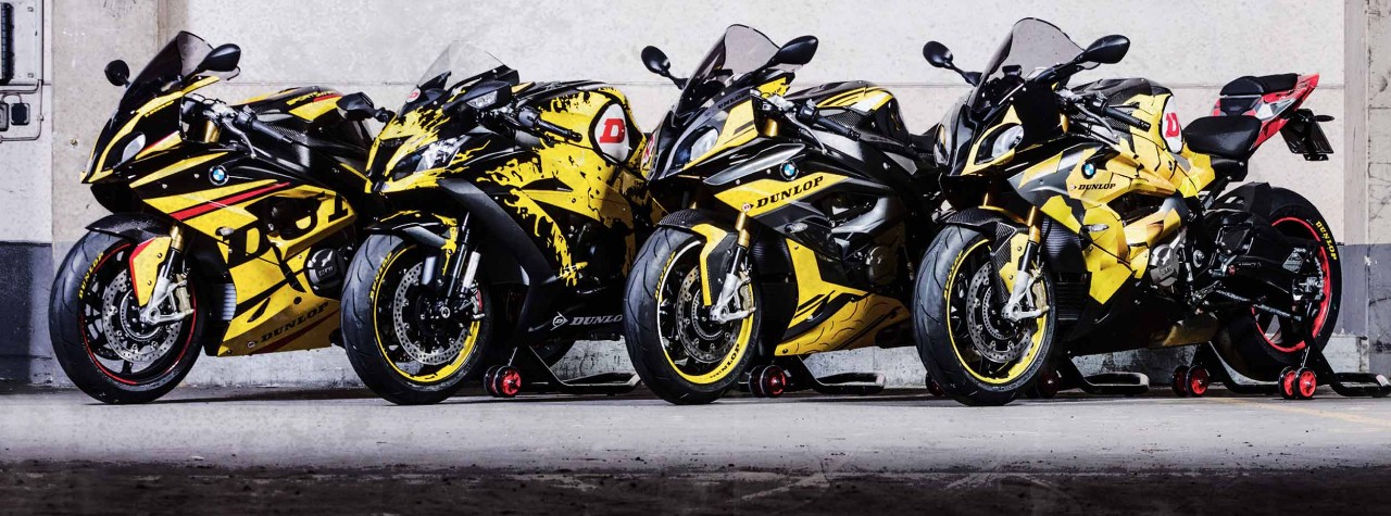 Rowery Dunlop z oponami SportSmart TT i SportSmart Mk3