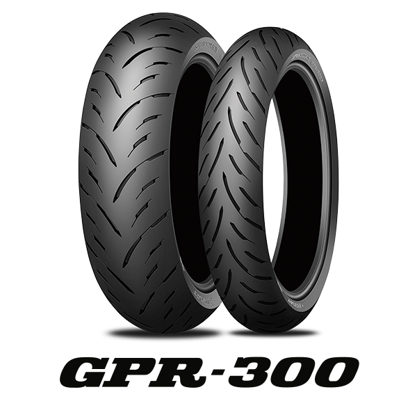 Packshot e logotipo Dunlop GPR-300