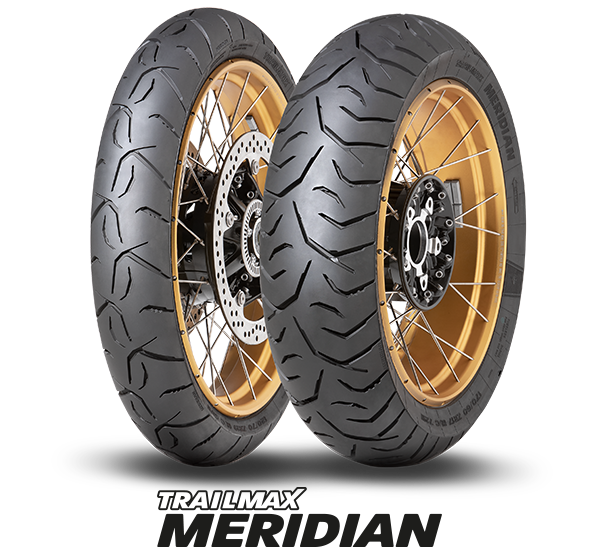 Packshot e logotipo do Trailmax Meridian