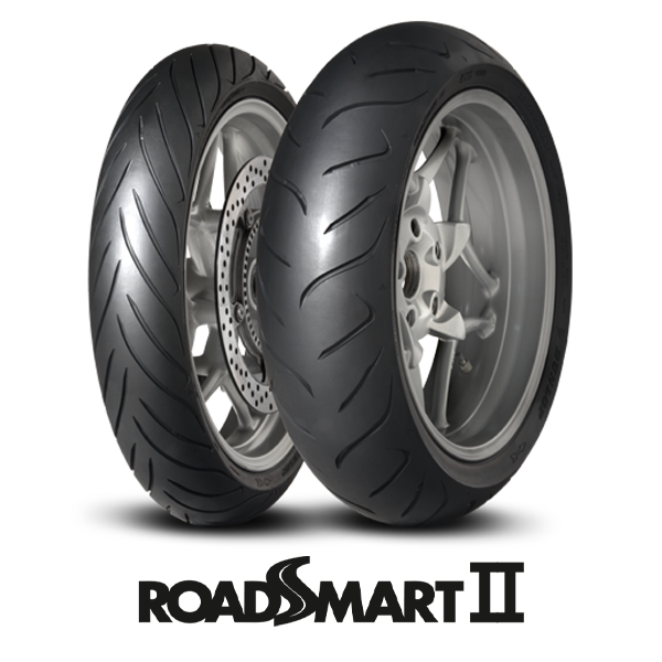 Dunlop RoadSmart II -packning och logotyp